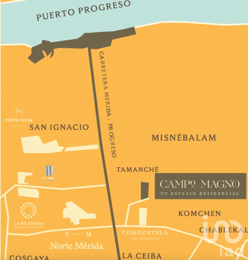 Terreno en Venta en Tamanché, Mérida, Yucatán | NEX-267532 | iad México | Foto 4 de 16