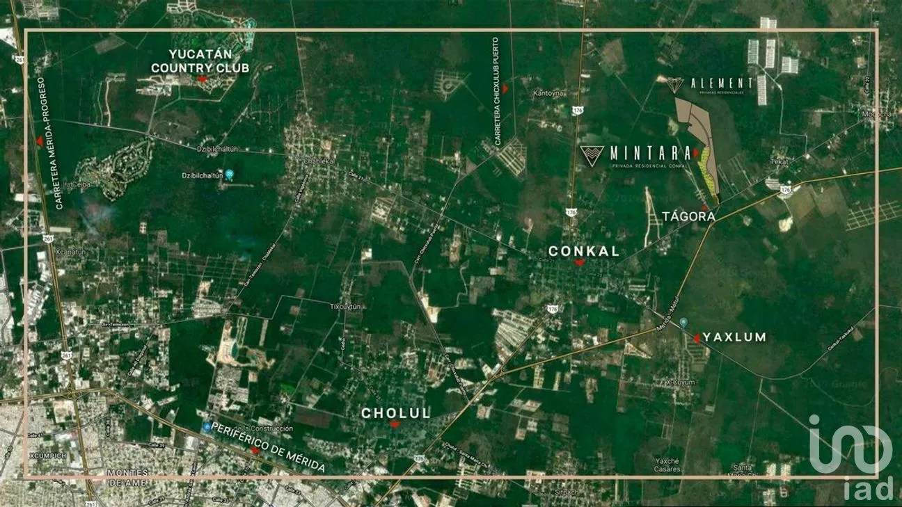 Terreno en Venta en Conkal, Conkal, Yucatán | NEX-267535 | iad México | Foto 13 de 13