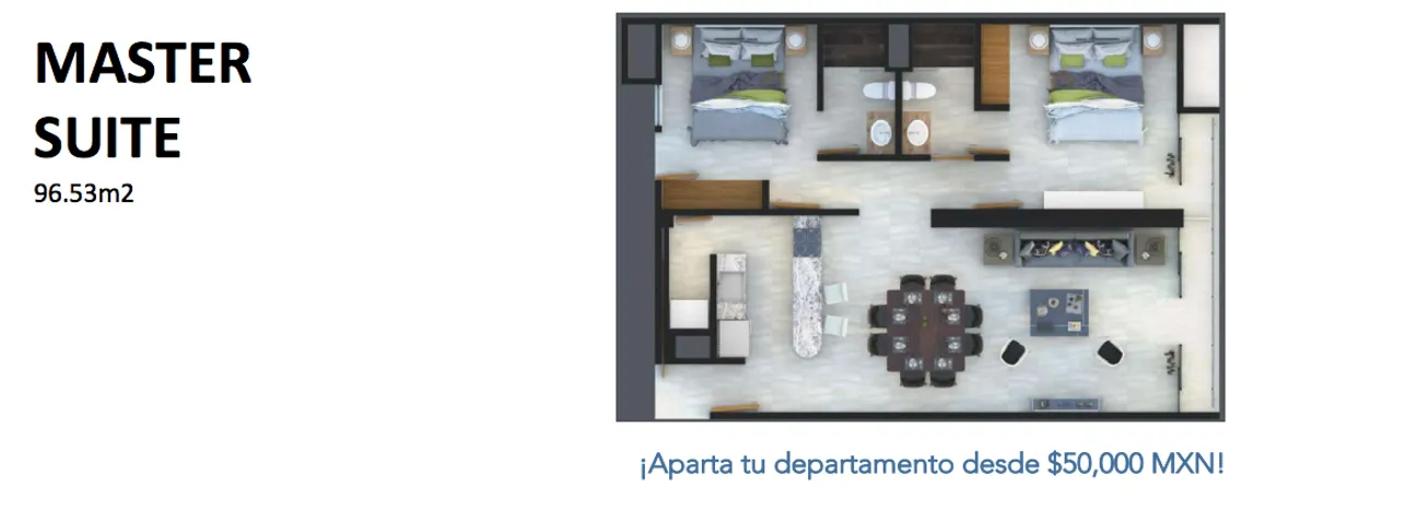 Departamento en Venta en Santa Gertrudis Copo, Mérida, Yucatán | NEX-267540 | iad México | Foto 28 de 31