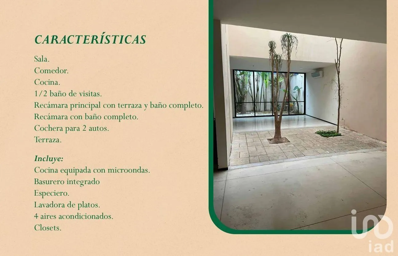 Departamento en Venta en México Norte, Mérida, Yucatán | NEX-267562 | iad México | Foto 3 de 9