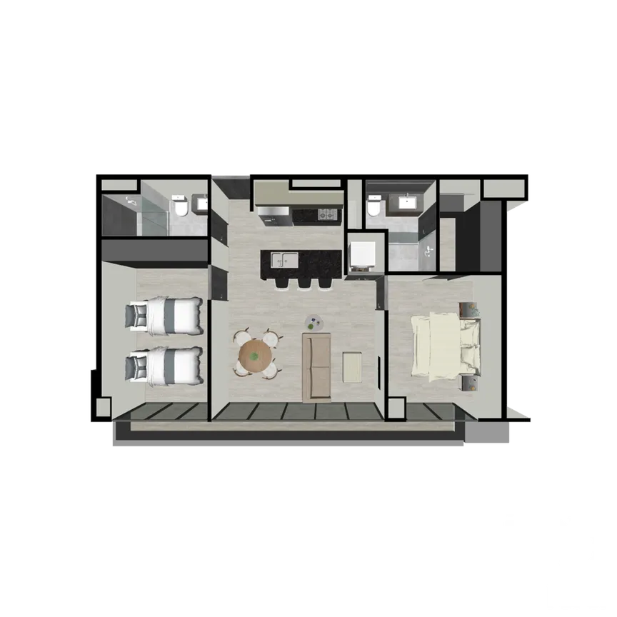 Departamento en Venta en Chapultepec Alamar, Tijuana, Baja California | NEX-231284 | iad México | Foto 33 de 34