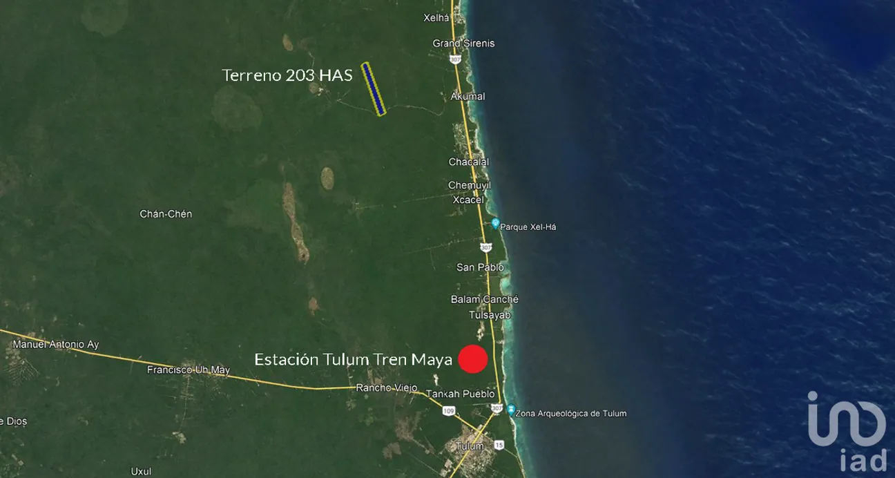 Terreno en Venta en Akumal, Tulum, Quintana Roo | NEX-231379 | iad México | Foto 2 de 3