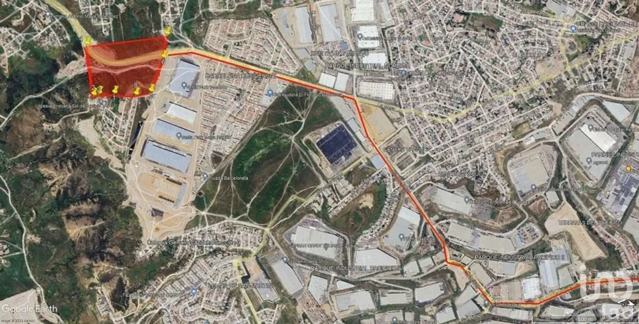 Terreno en Venta en La Joya, Tijuana, Baja California | NEX-231394 | iad México | Foto 6 de 10