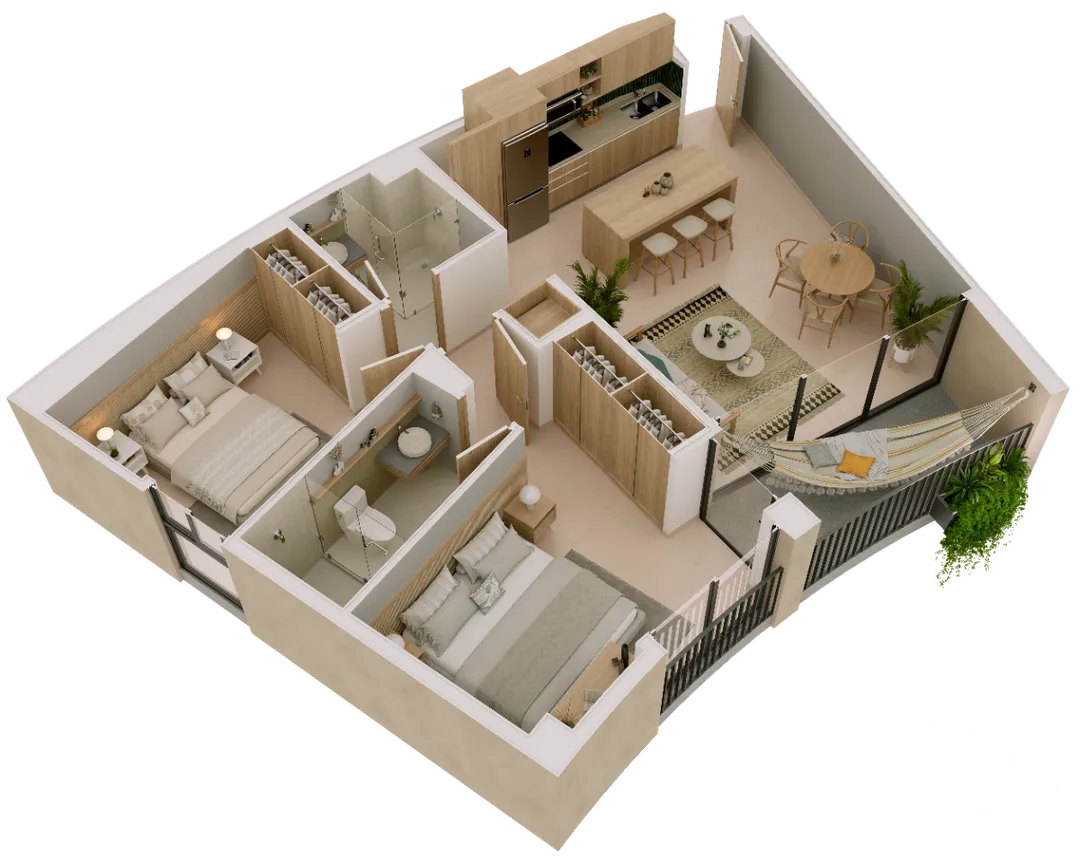 Departamento en Venta en Sábalo Country Club, Mazatlán, Sinaloa | NEX-231465 | iad México | Foto 6 de 18