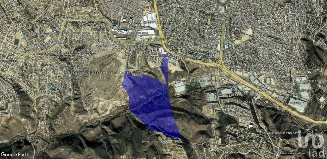 Terreno en Venta en Loma Bonita Norte, Tijuana, Baja California | NEX-231468 | iad México | Foto 1 de 6