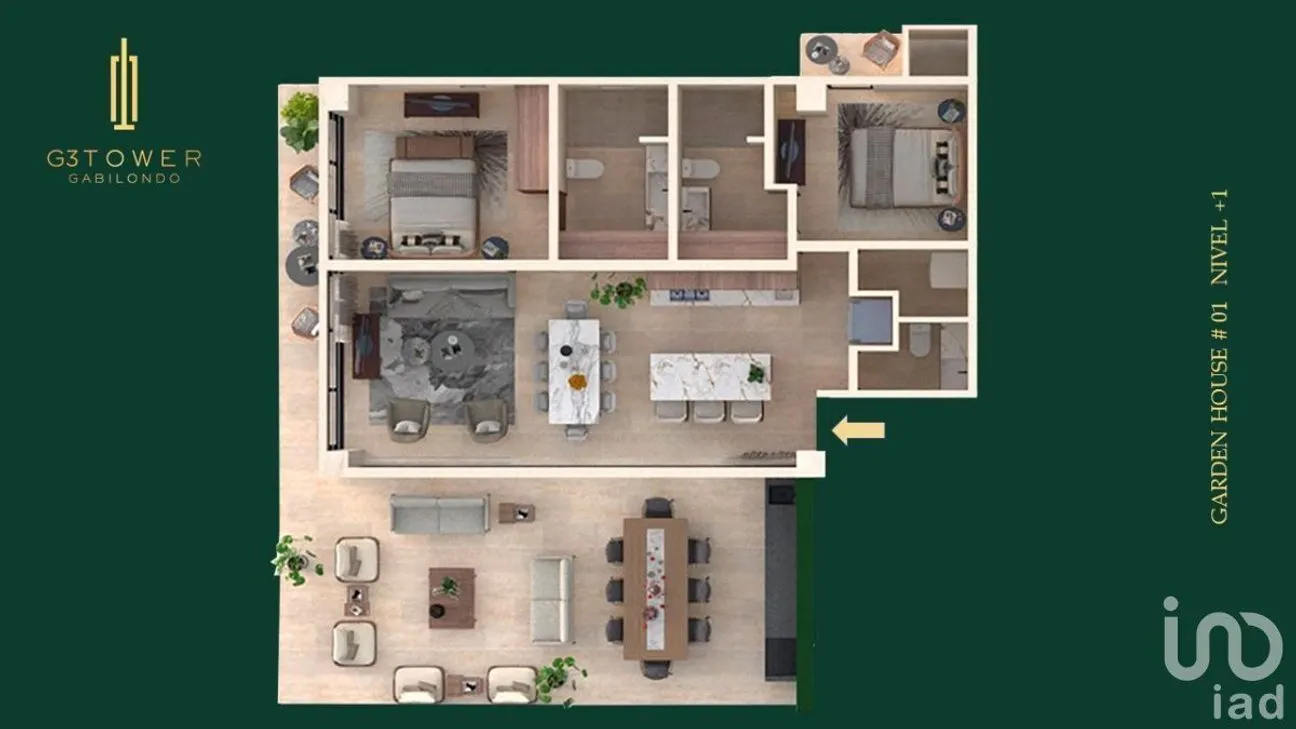 Departamento en Venta en Gabilondo, Tijuana, Baja California | NEX-231474 | iad México | Foto 11 de 11