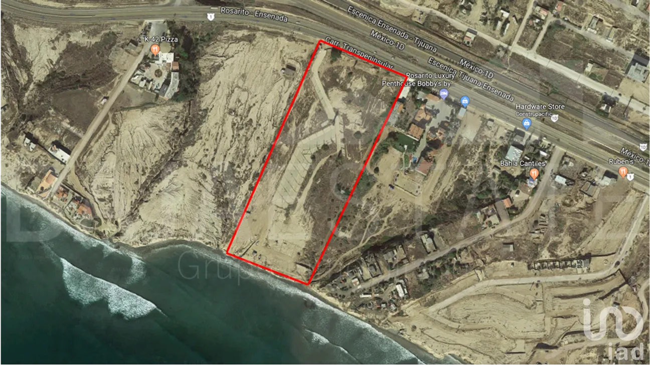 Terreno en Venta en Puerto Nuevo, Playas de Rosarito, Baja California | NEX-282160 | iad México | Foto 1 de 5