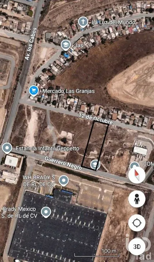 Terreno en Renta en Industrial Pacífico I, Tijuana, Baja California | NEX-282265 | iad México | Foto 1 de 6