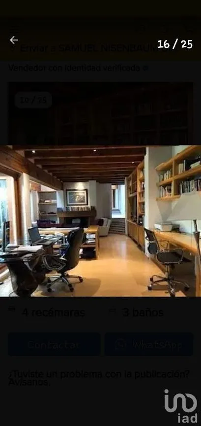 Casa en Venta en Paseo de las Lomas, Álvaro Obregón, Ciudad de México | NEX-284434 | iad México | Foto 23 de 31