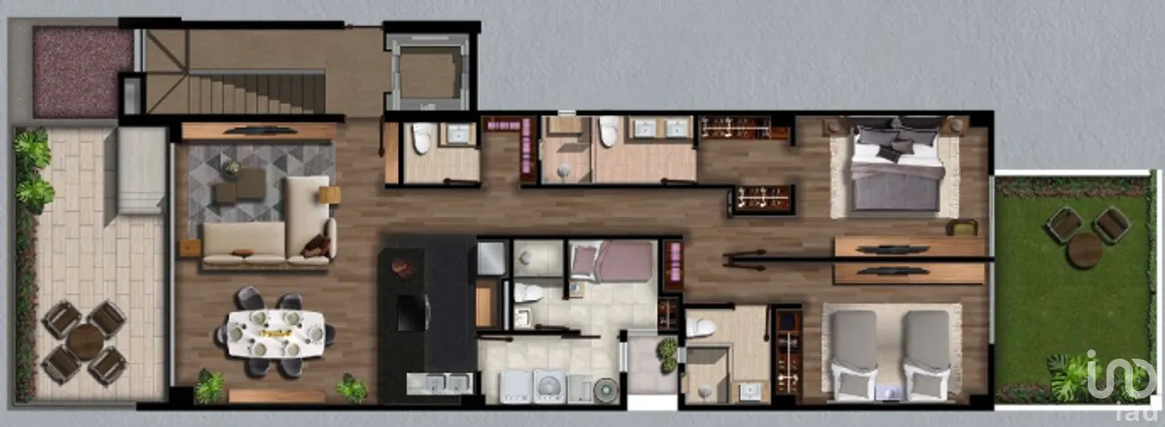 Departamento en Venta en Polanco V Sección, Miguel Hidalgo, Ciudad de México | NEX-275977 | iad México | Foto 5 de 12