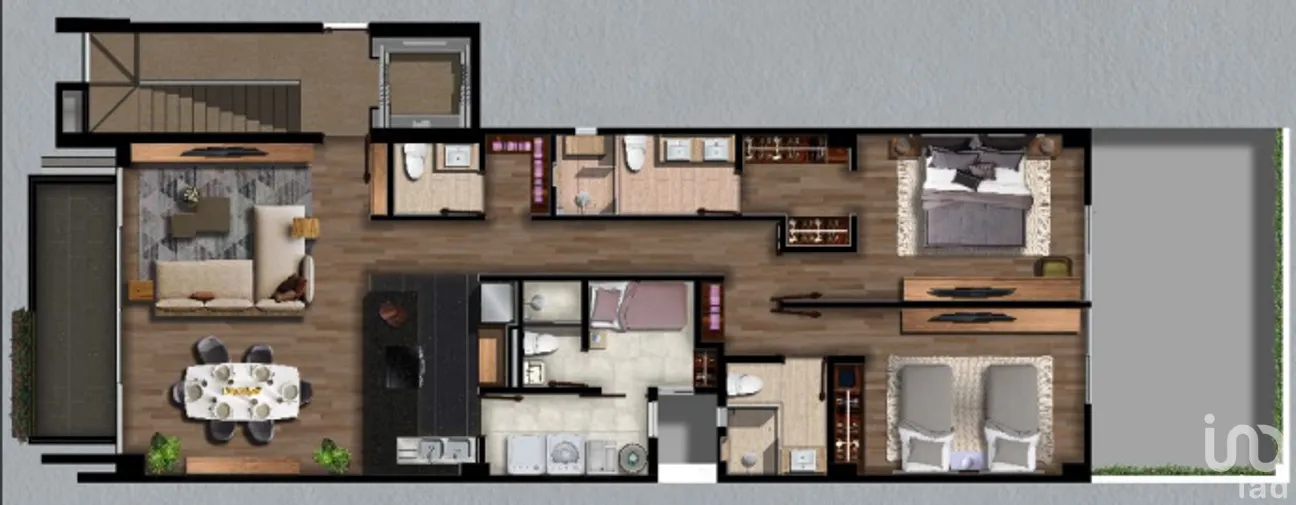 Departamento en Venta en Polanco V Sección, Miguel Hidalgo, Ciudad de México | NEX-275977 | iad México | Foto 9 de 12