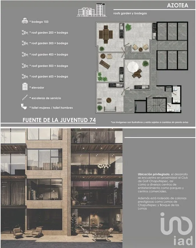 Departamento en Venta en Lomas de Tecamachalco, Naucalpan de Juárez, Estado de México | NEX-292373 | iad México | Foto 7 de 14