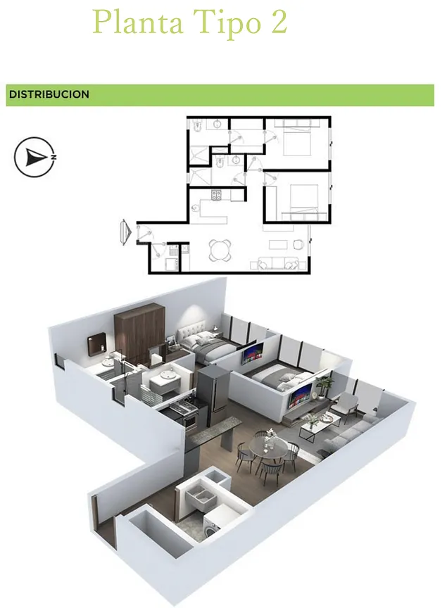 Departamento en Venta en Piedad Narvarte, Benito Juárez, Ciudad de México | NEX-289422 | iad México | Foto 4 de 5