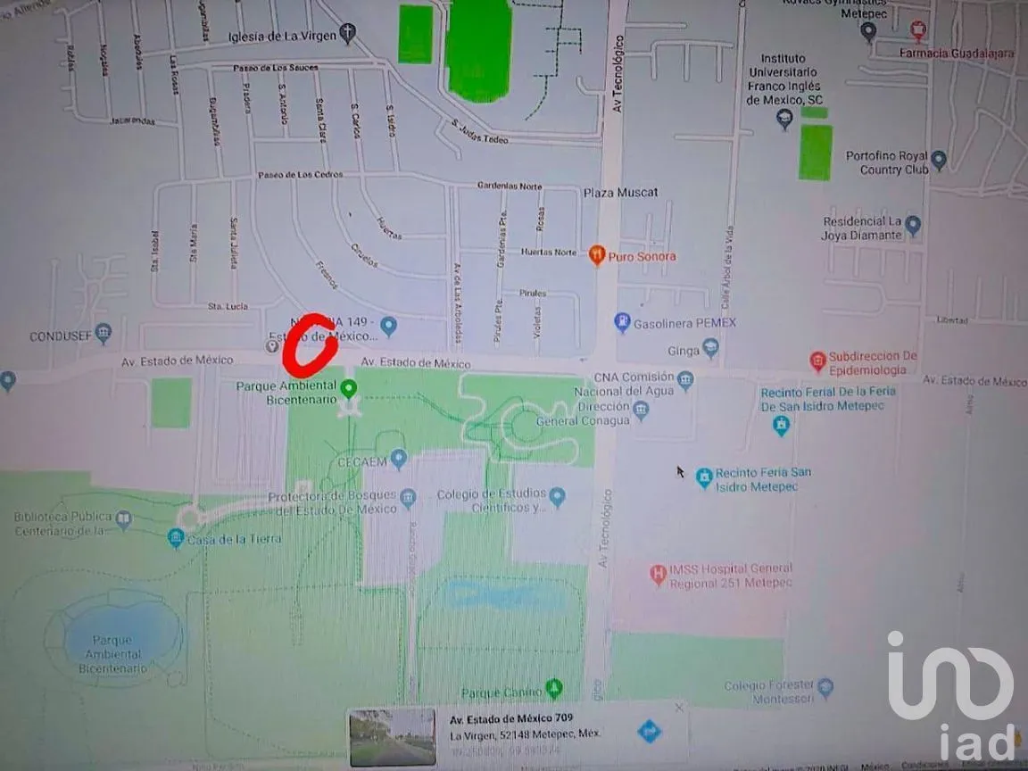 Terreno en Venta en La Virgen, Metepec, Estado de México | NEX-280701 | iad México | Foto 5 de 6