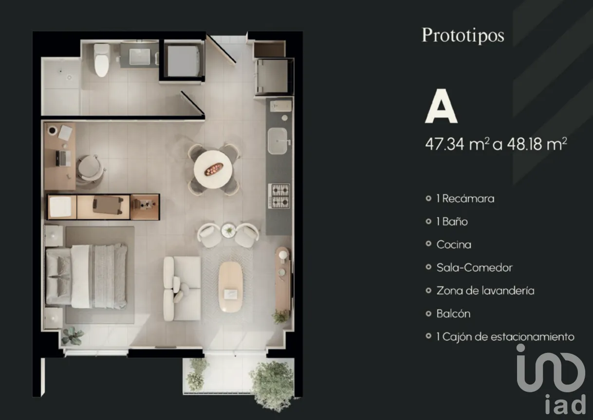 Departamento en Venta en Jardines del Bosque Centro, Guadalajara, Jalisco | NEX-283059 | iad México | Foto 14 de 16