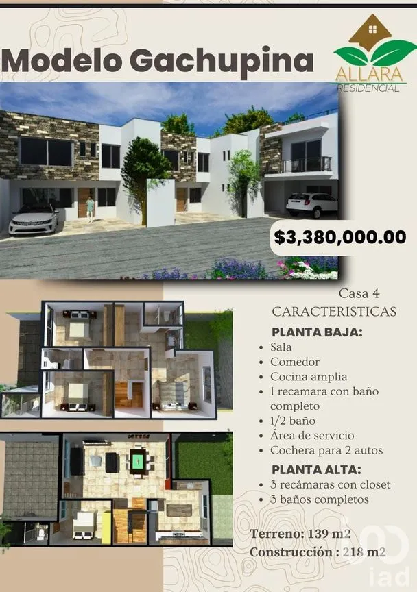 Casa en Venta en Indeco Animas, Xalapa, Veracruz de Ignacio de la Llave | NEX-217955 | iad México | Foto 1 de 5