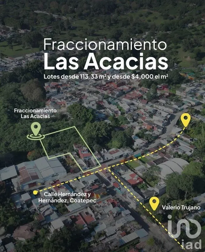 Terreno en Venta en Los Carriles, Coatepec, Veracruz de Ignacio de la Llave | NEX-247886 | iad México | Foto 1 de 4