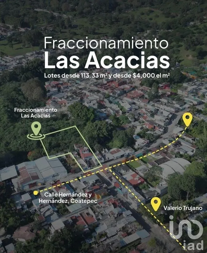Terreno en Venta en Los Carriles, Coatepec, Veracruz de Ignacio de la Llave | NEX-247907 | iad México | Foto 3 de 4