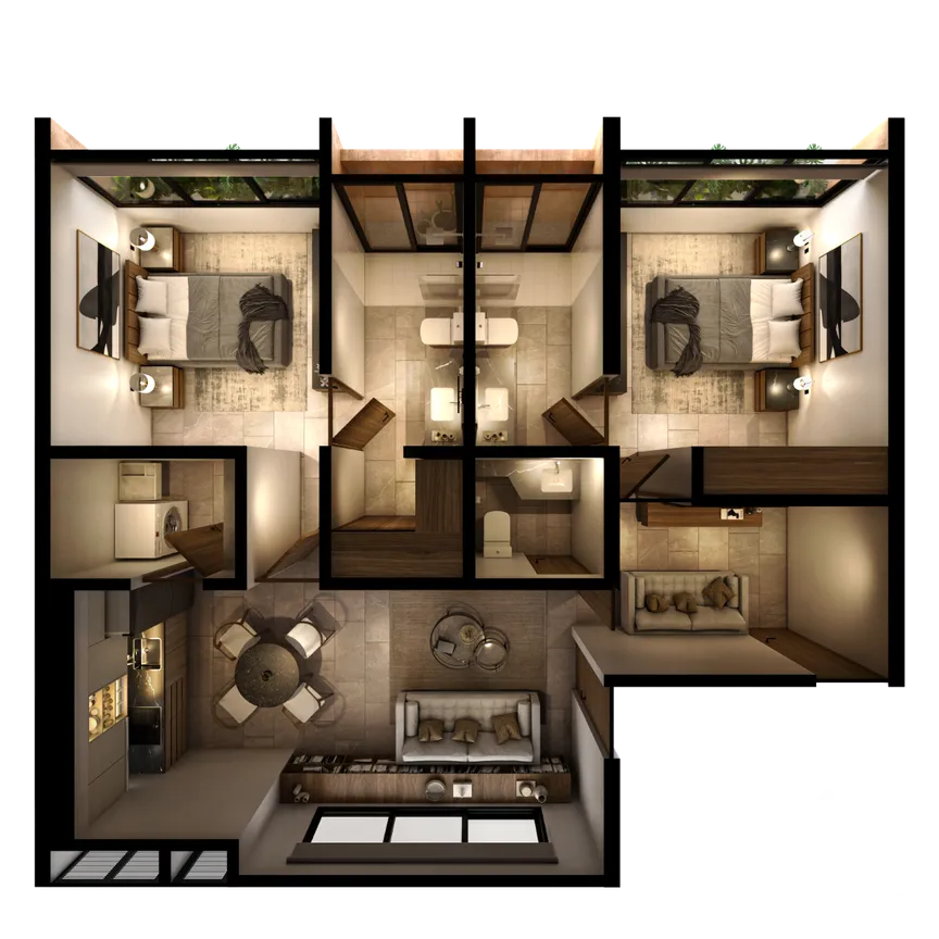 Departamento en Venta en Monte Alban, Mérida, Yucatán | NEX-272606 | iad México | Foto 33 de 35