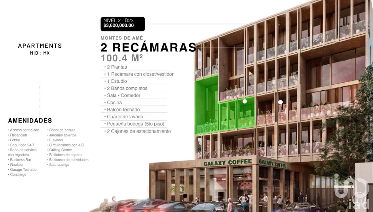 Departamento en Venta en Montes de Ame, Mérida, Yucatán | NEX-268516 | iad México | Foto 15 de 15