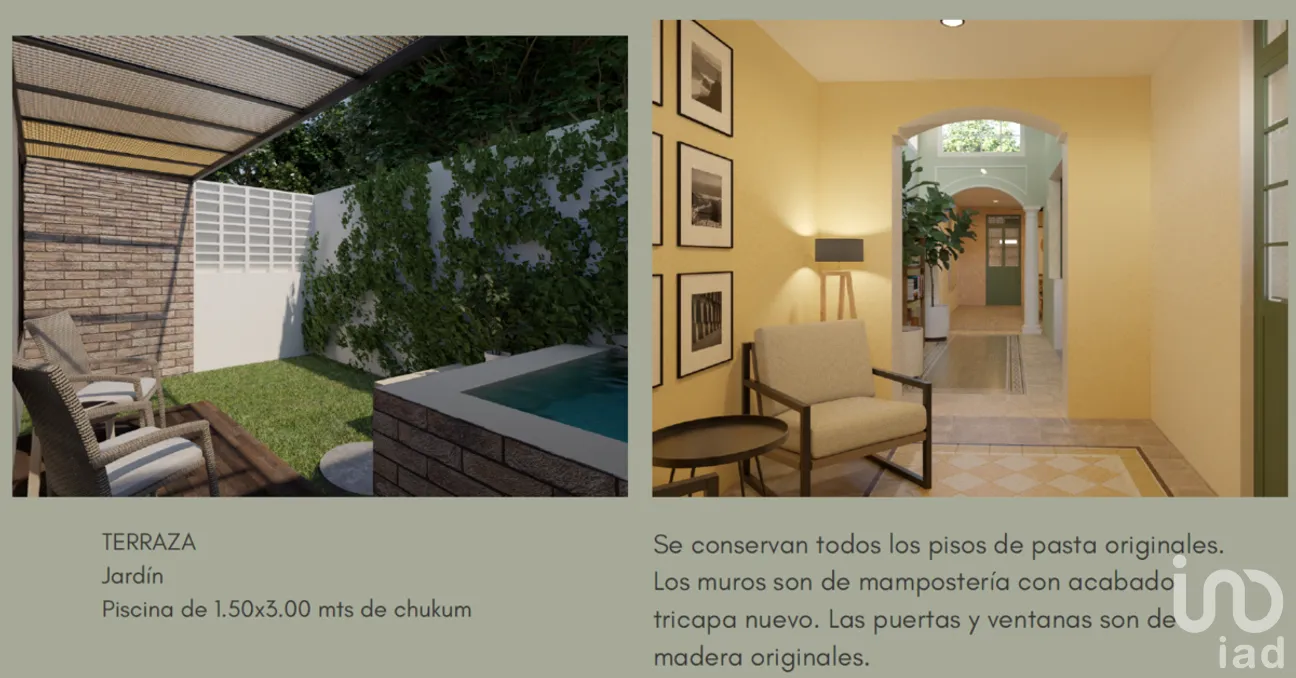 Casa en Venta en Mérida Centro, Mérida, Yucatán | NEX-268539 | iad México | Foto 3 de 10