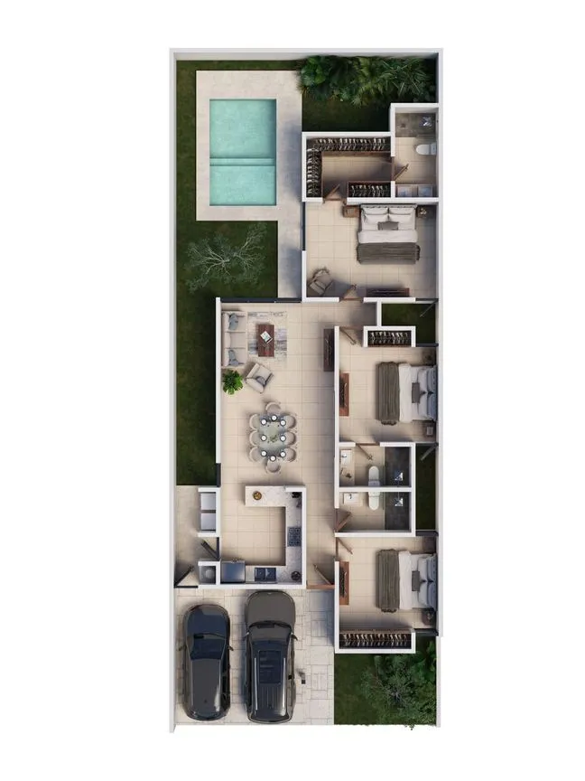 Casa en Venta en Conkal, Conkal, Yucatán | NEX-284891 | iad México | Foto 3 de 3