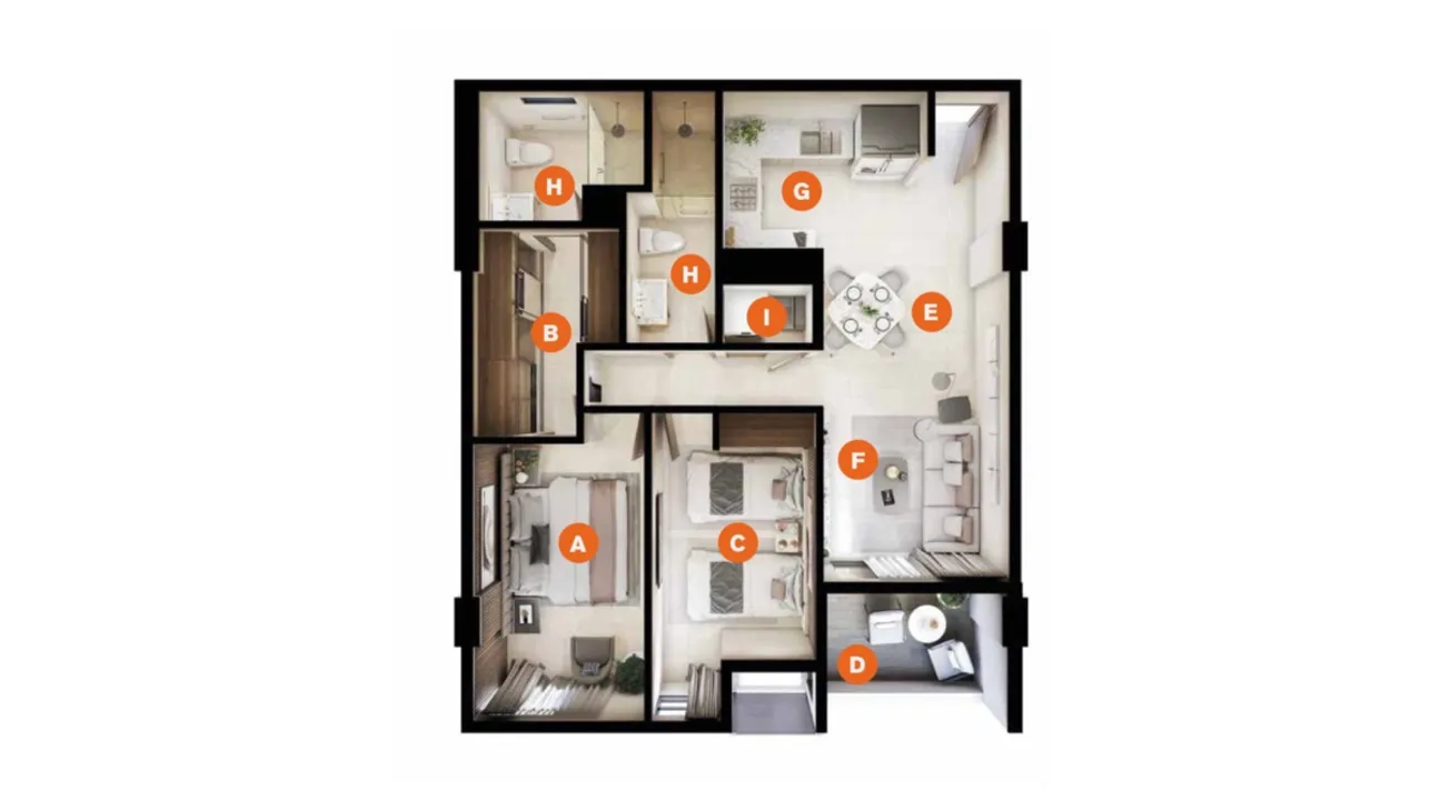 Departamento en Venta en Contry, Monterrey, Nuevo León | NEX-268201 | iad México | Foto 8 de 12