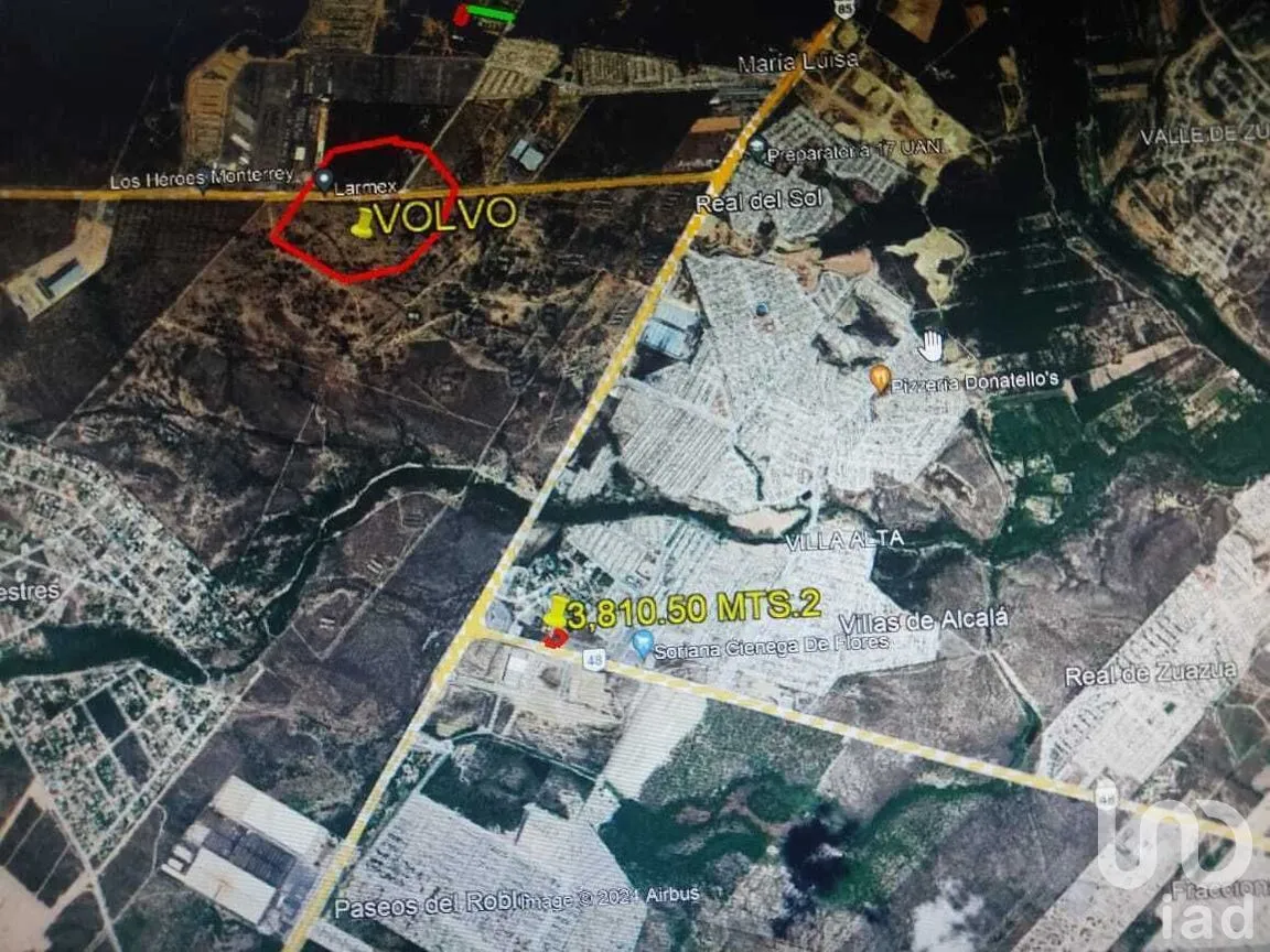 Terreno en Venta en Ciénega de Flores Centro, Ciénega de Flores, Nuevo León | NEX-273665 | iad México | Foto 3 de 4