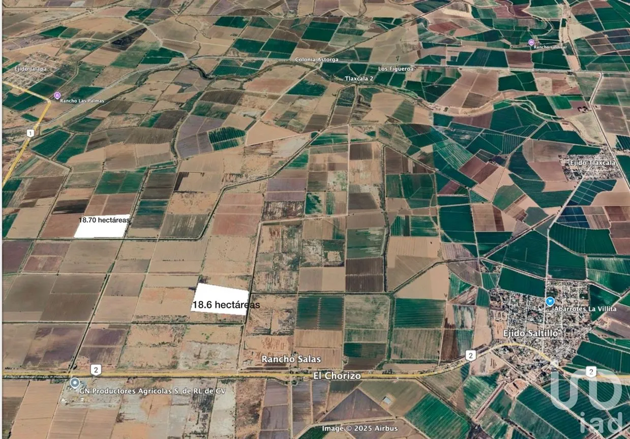 Terreno en Venta en Venustiano Carranza (Estación Coahuila Km. 57), Mexicali, Baja California | NEX-282003 | iad México | Foto 6 de 10