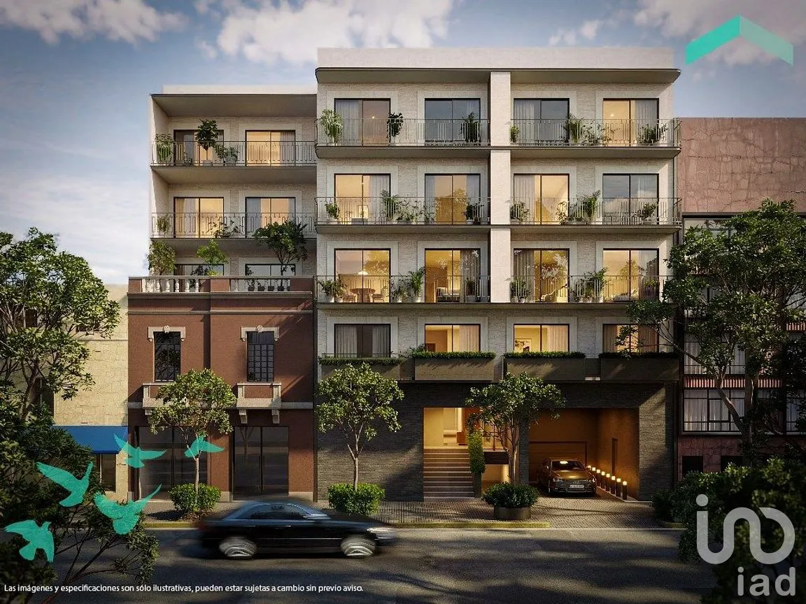 Departamento en Venta en Roma Norte, Cuauhtémoc, Ciudad de México | NEX-288603 | iad México | Foto 2 de 19