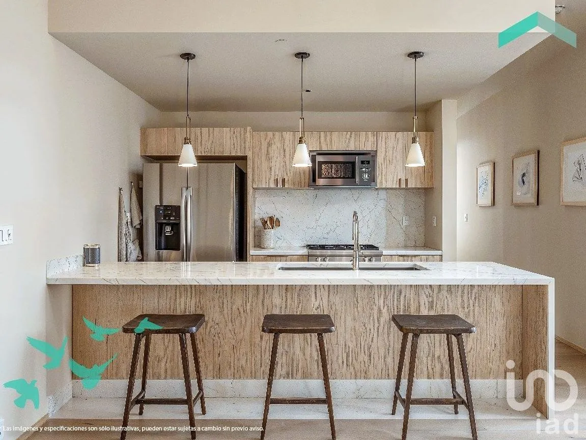 Departamento en Venta en Roma Norte, Cuauhtémoc, Ciudad de México | NEX-288603 | iad México | Foto 8 de 19