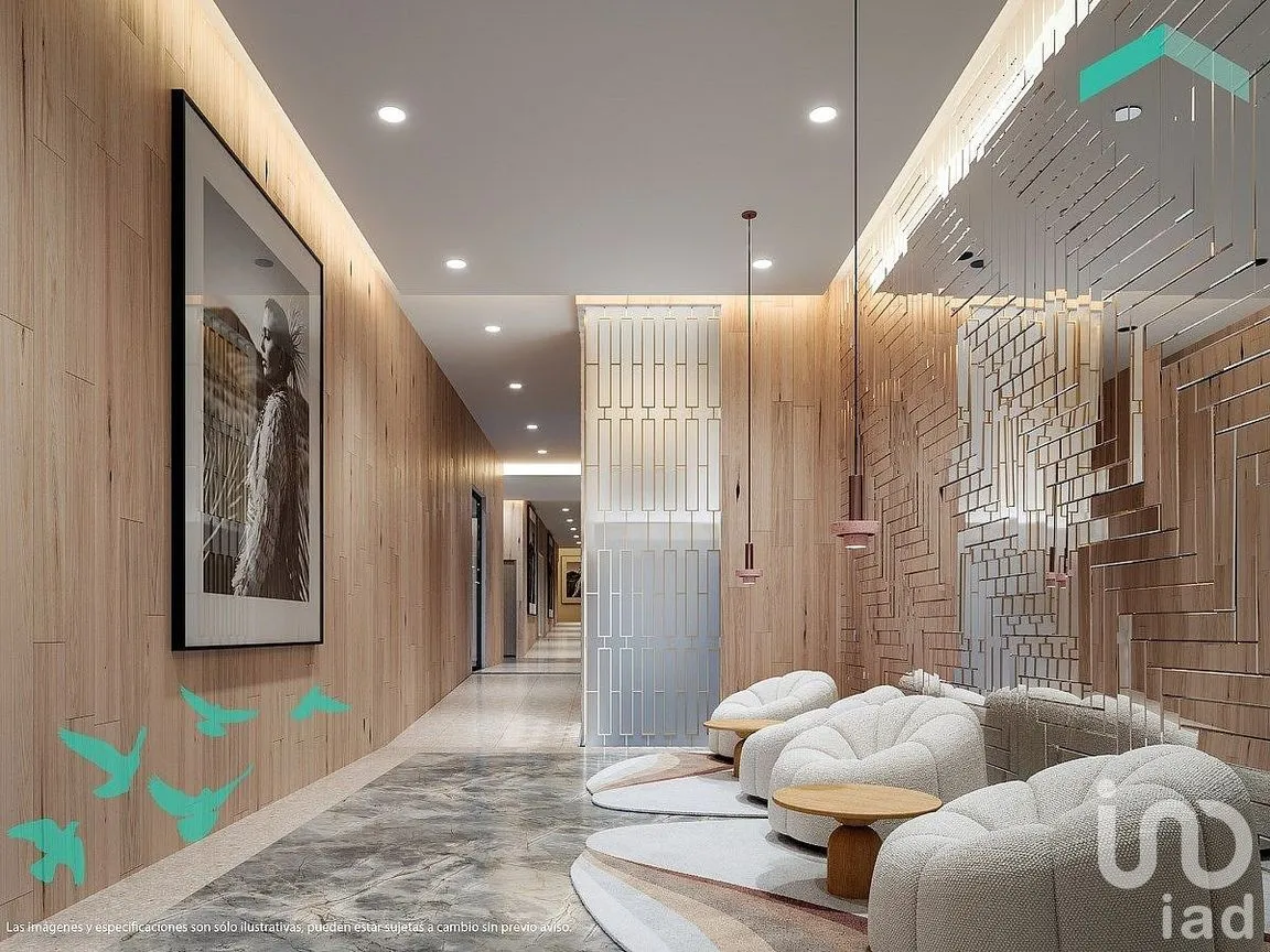 Departamento en Venta en Roma Norte, Cuauhtémoc, Ciudad de México | NEX-288606 | iad México | Foto 12 de 38