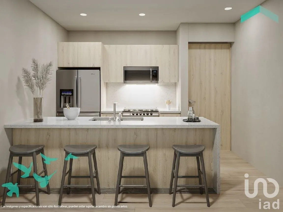 Departamento en Venta en Roma Norte, Cuauhtémoc, Ciudad de México | NEX-291578 | iad México | Foto 4 de 8