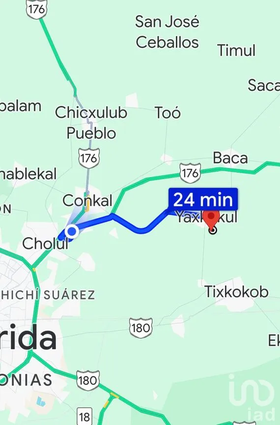 Terreno en Venta en Yaxkukul, Yaxkukul, Yucatán | NEX-229897 | iad México | Foto 5 de 8