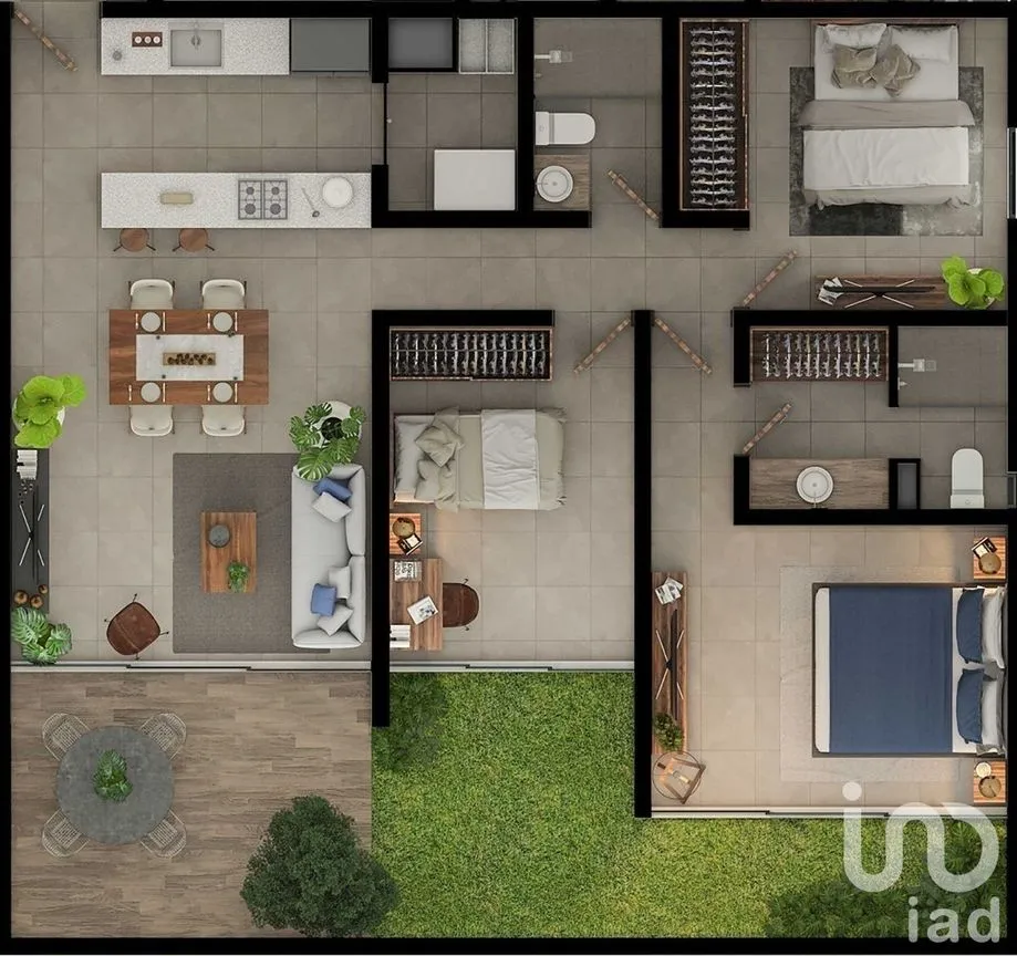 Departamento en Renta en La Tijera, Tlajomulco de Zúñiga, Jalisco | NEX-226986 | iad México | Foto 13 de 16