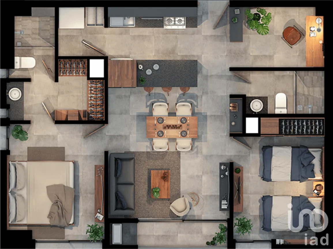 Departamento en Venta en Virreyes Residencial, Zapopan, Jalisco | NEX-228227 | iad México | Foto 15 de 16