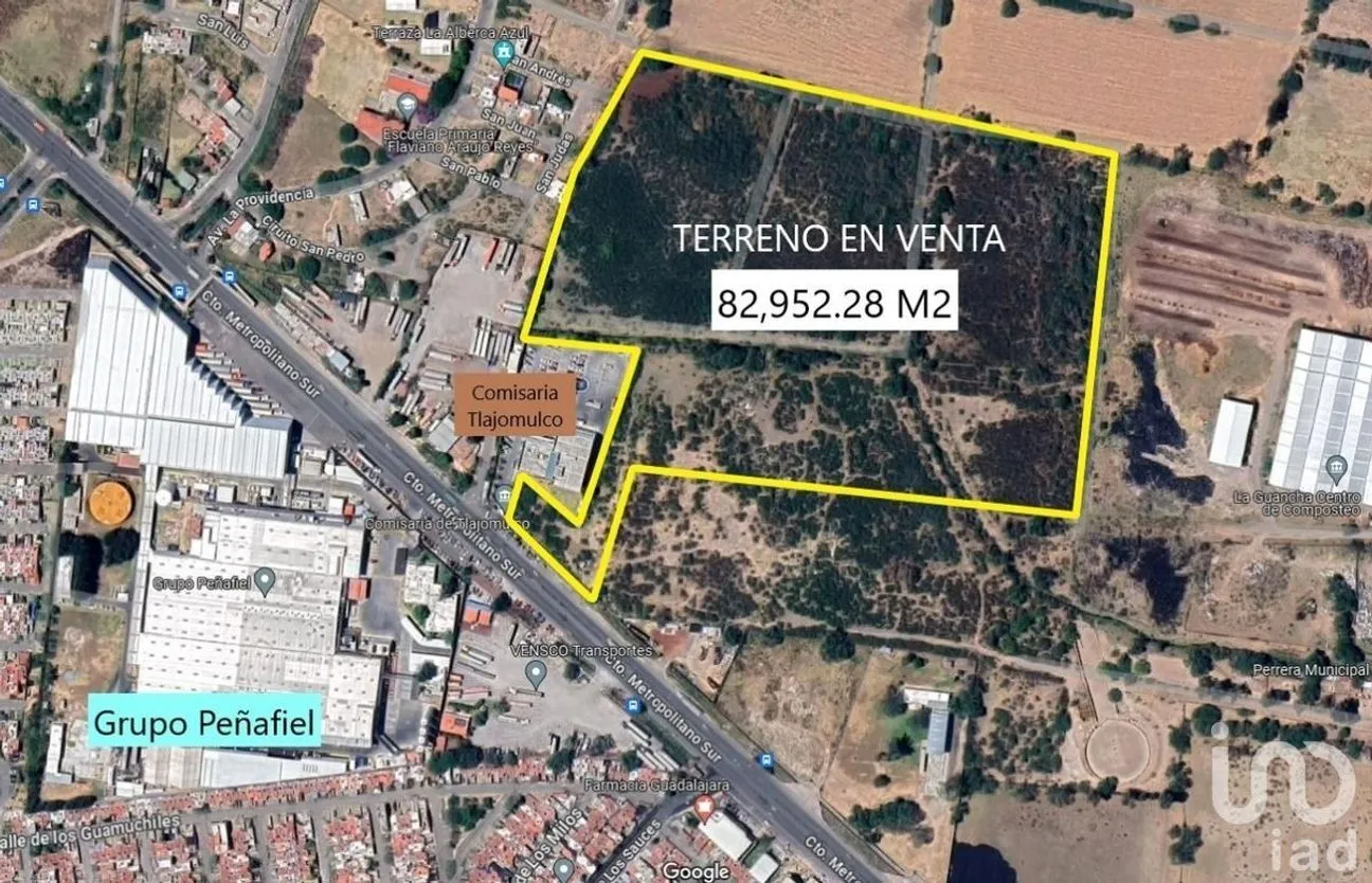 Terreno en Venta en Campo Sur, Tlajomulco de Zúñiga, Jalisco | NEX-226763 | iad México | Foto 1 de 5