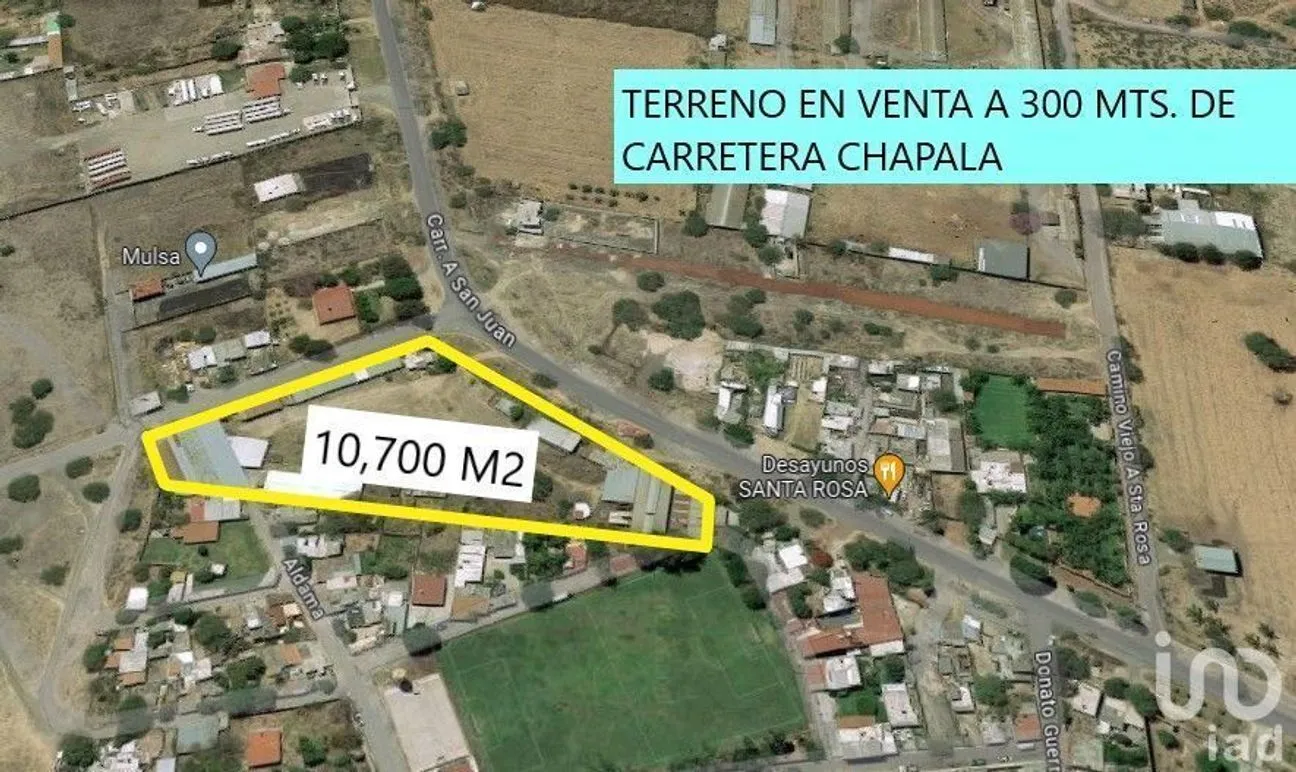 Terreno en Venta en Santa Rosa (La Hacienda de Santa Rosa), Ixtlahuacán de los Membrillos, Jalisco | NEX-227003 | iad México | Foto 3 de 5