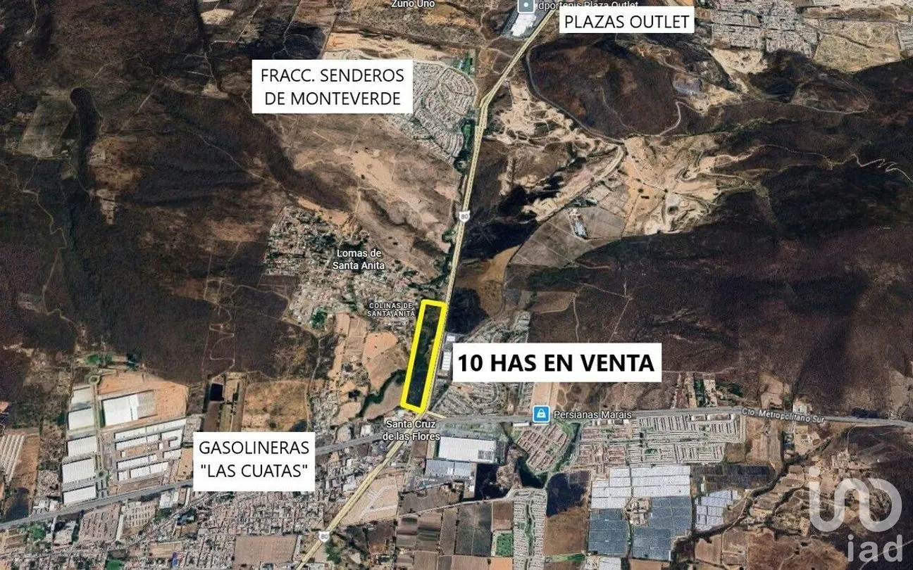Terreno en Venta en Santa Cruz de las Flores, Tlajomulco de Zúñiga, Jalisco | NEX-277065 | iad México | Foto 1 de 6