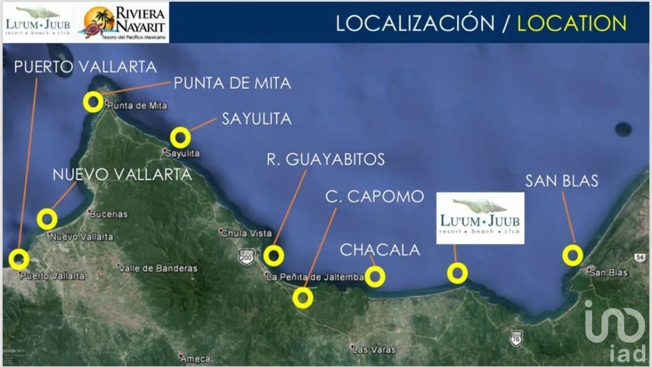 Terreno en Venta en Bahía de Banderas, Bahía de Banderas, Nayarit | NEX-278906 | iad México | Foto 3 de 9