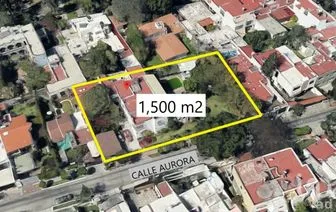 NEX-282116 - Terreno en Venta en Chapalita Oriente, CP 45040, Jalisco.