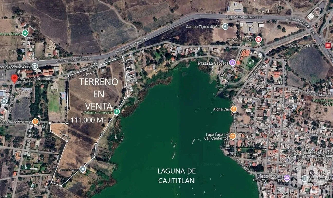 Terreno en Venta en Cajititlán, Tlajomulco de Zúñiga, Jalisco | NEX-289393 | iad México | Foto 2 de 15