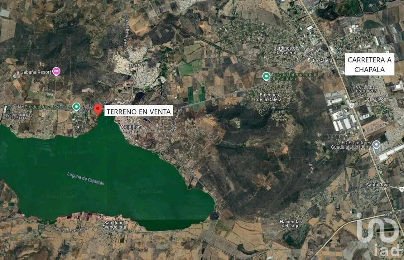 Terreno en Venta en Cajititlán, Tlajomulco de Zúñiga, Jalisco | NEX-289393 | iad México | Foto 1 de 15