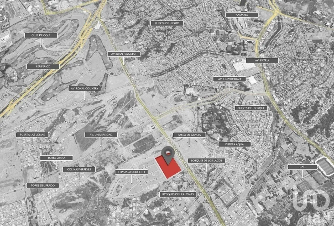 Terreno en Venta en Vallarta Universidad, Zapopan, Jalisco | NEX-231837 | iad México | Foto 3 de 4