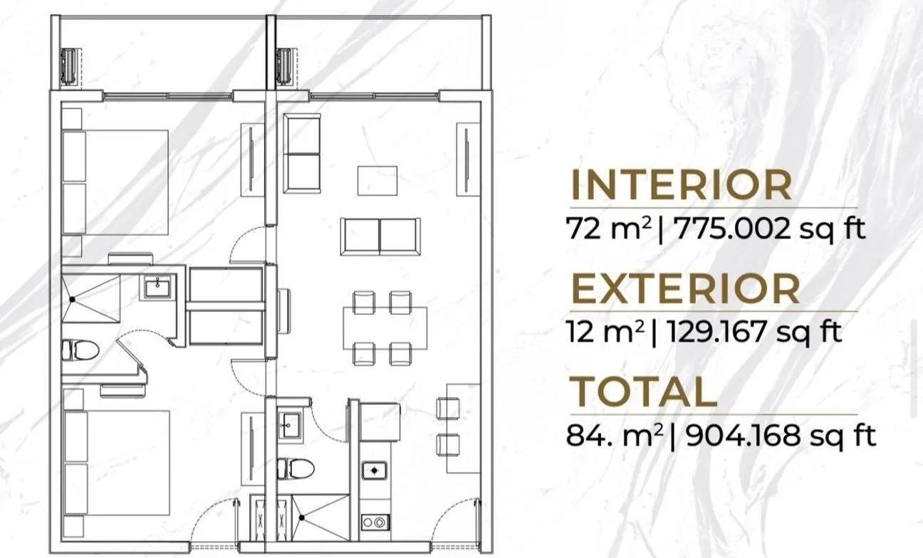 Departamento en Venta en Playa del Carmen Centro, Solidaridad, Quintana Roo | NEX-226658 | iad México | Foto 17 de 20