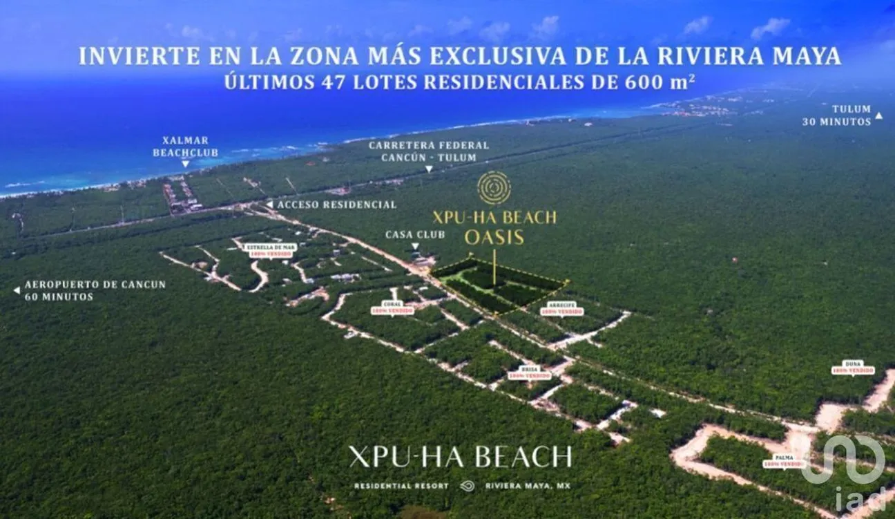 Terreno en Venta en Xpu Ha, Solidaridad, Quintana Roo | NEX-226662 | iad México | Foto 18 de 25