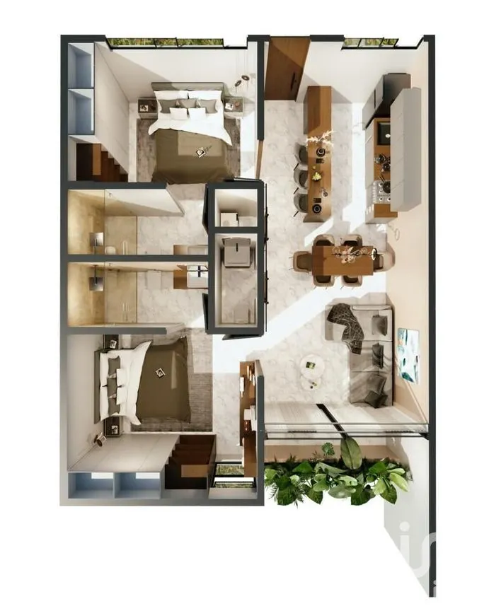 Departamento en Venta en Temozon Norte, Mérida, Yucatán | NEX-230224 | iad México | Foto 8 de 15