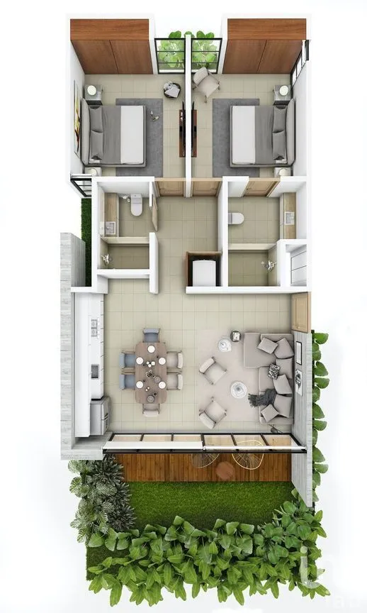 Departamento en Venta en Dzibilchaltún, Mérida, Yucatán | NEX-230337 | iad México | Foto 3 de 8