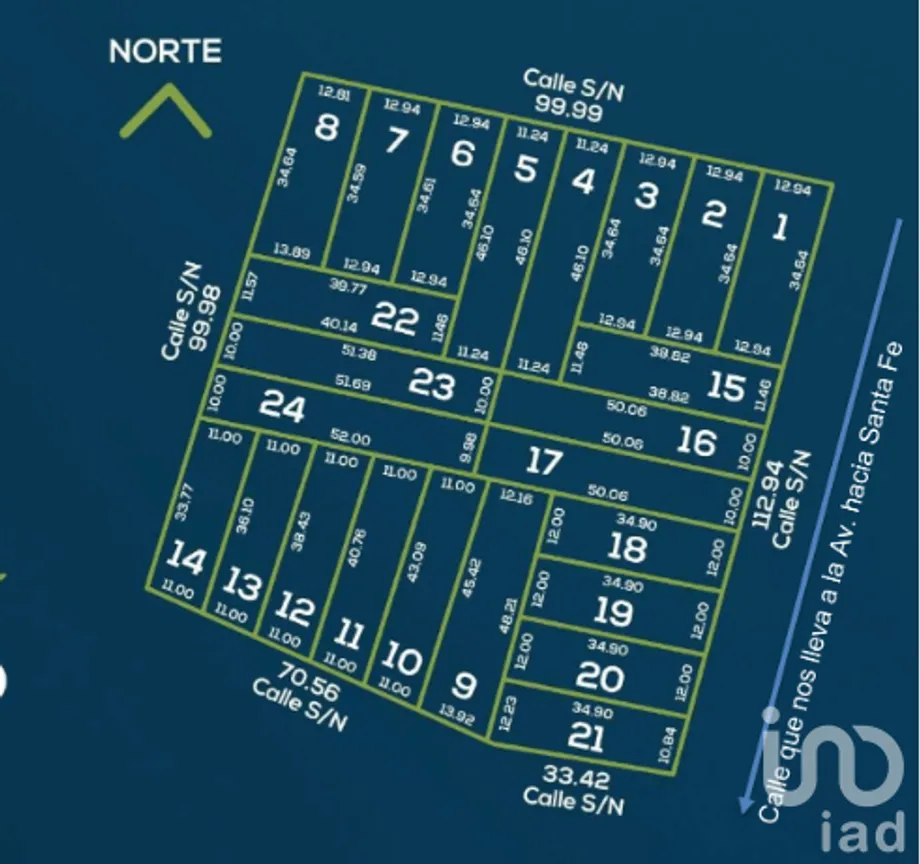 Terreno en Venta en Gran Santa Fe, Mérida, Yucatán | NEX-230387 | iad México | Foto 1 de 5