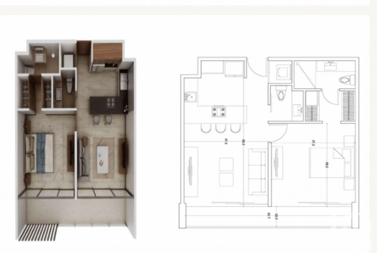 Departamento en Venta en Temozon Norte, Mérida, Yucatán | NEX-231109 | iad México | Foto 2 de 5